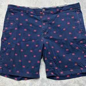 Spring Break Sale 3/15-3/21 - Men's J Crew Crab Print Shorts - Size 38